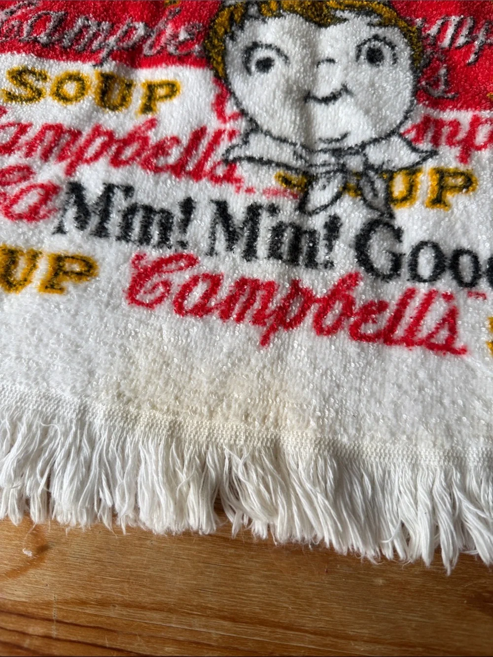 Vintage Campbell's Soup Kitchen Towel
